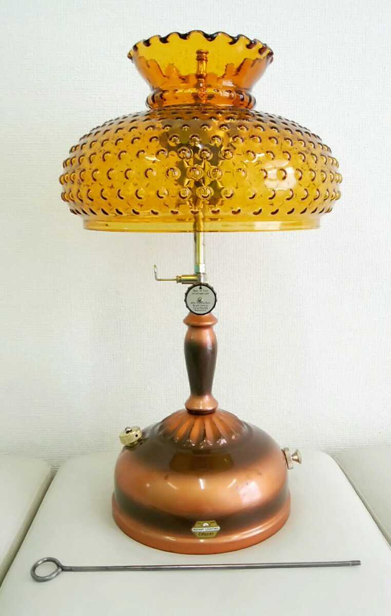 格安，人気セール 極上 オリジナル/ パーツ/アンバー 1930年代8月 Coleman 132A インスタントライト/CQ Table Lamp Quicklite/クイックライト(ホワイトガソリンランタン)｜売買されたオークション情報、yahooの商品情報を ホワイトガソリンランタン