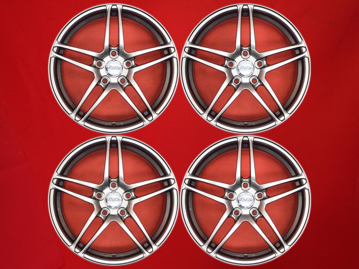 ヨコハマ AVS model5(モデ5) おもかっ 17x8J+38 114.3-5h