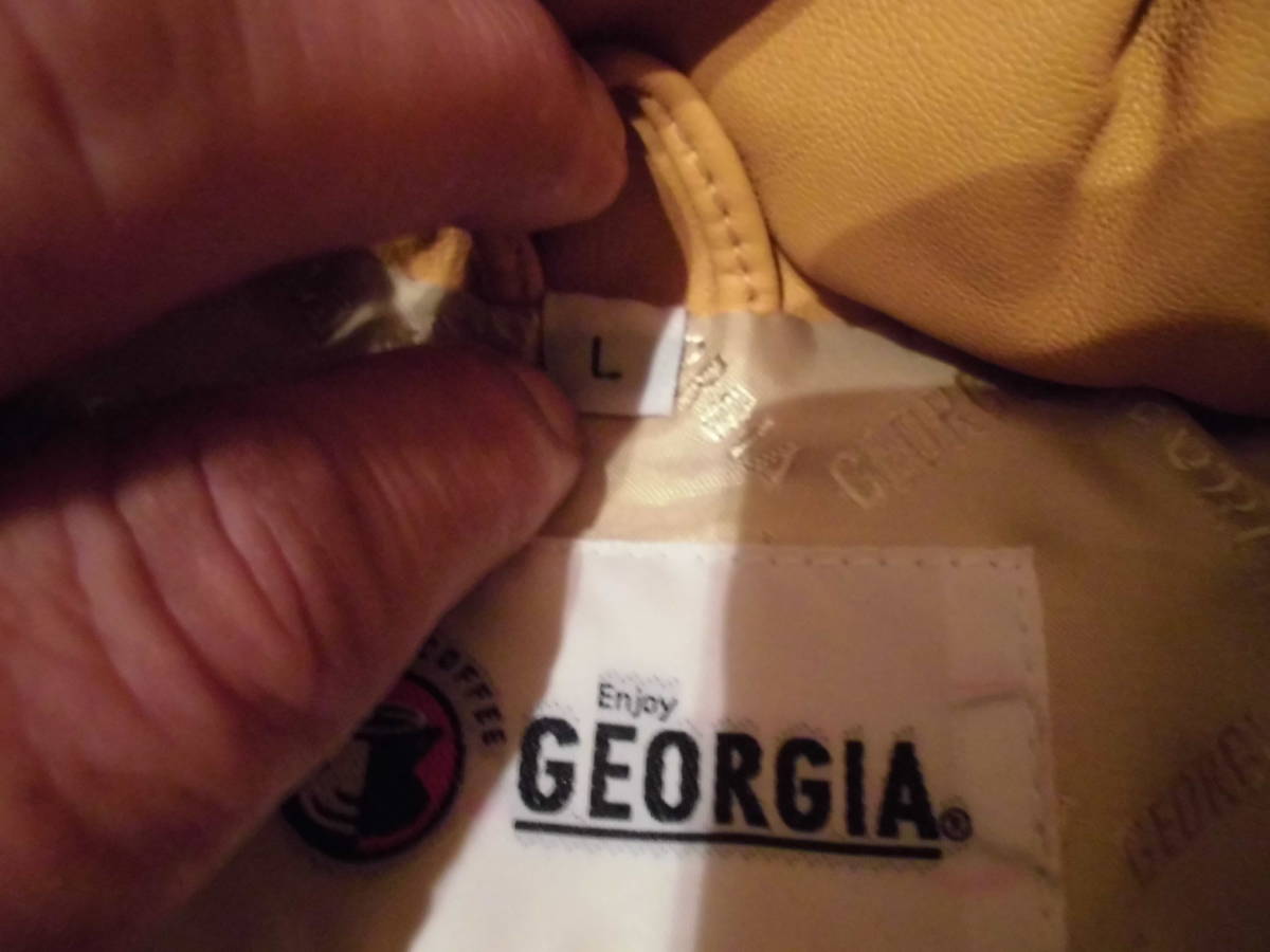 ジョージア ダウンタウン Lサイズ 懸賞 GEORGIA ムートン 当選 雅功 