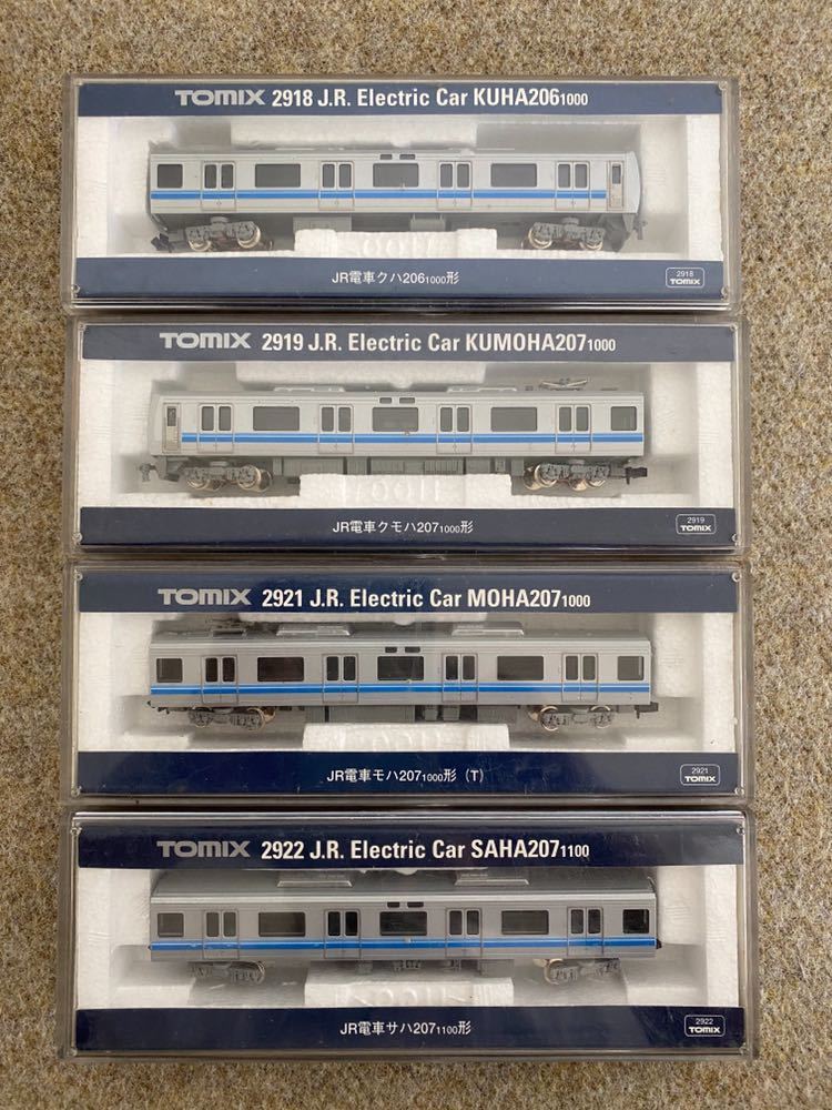 TOMIX 2918 JR207系1000番台 クハ206です。 TOMIX 2918 JR西日本 207系