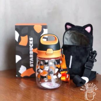 【新作登場，最新作】 ボトルホルダー付 ハロウィン 猫 黒猫 白猫 香港 北米 アメリカ 台湾 スターバックス 韓国 中国 海外 タンブラー マグカップ サーモス(タンブラー、マイボトル)｜売買されたオークション情 タンブラー、マイボトル