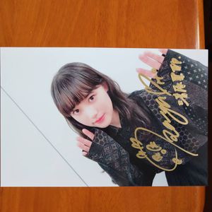 直筆サイン 清原果耶 レピピ repipi armario 清原果耶ちゃん サイン