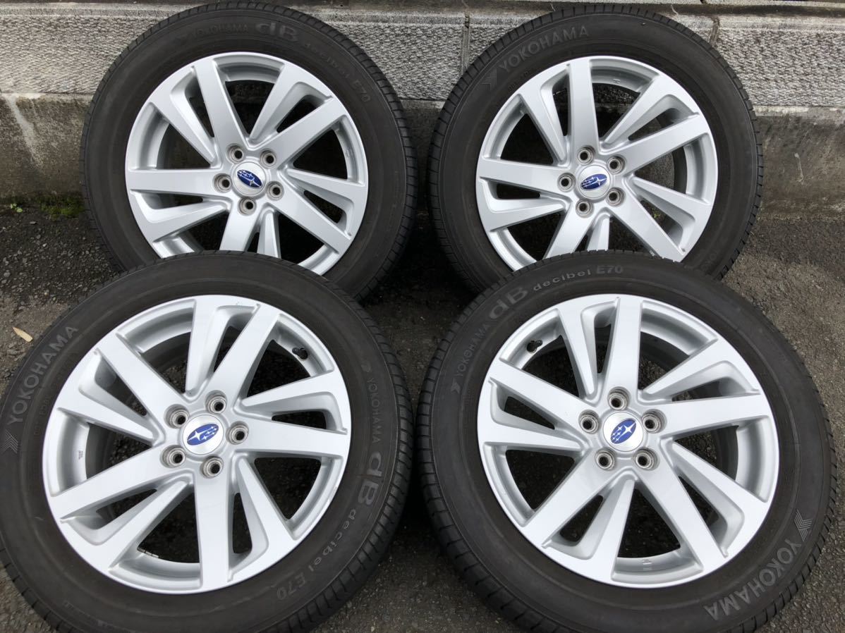 即決 美品? スバル インプレッサ純正 205/55R16 レガシィ プリウス