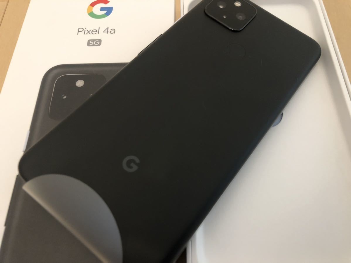 Google Pixel4a 5G 128GB 未通電品 SIMロック解除済み ネットワーク判定○_1