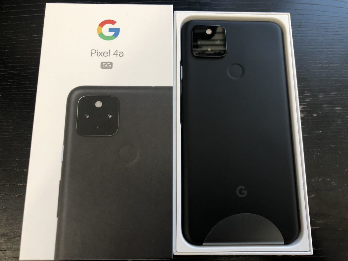 Google Pixel4a 5G 128GB 未通電品 SIMロック解除済み ネットワーク判定○_2
