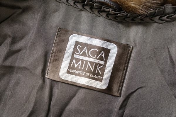 GS1733=サガミンク SAGAMINK 銀サガ 最高級毛皮 サファイヤミンク