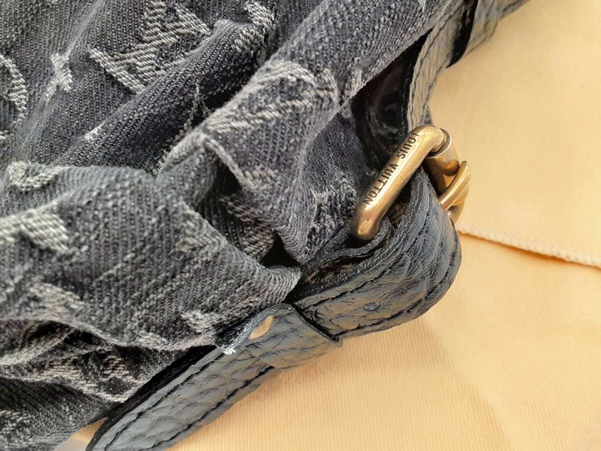 1円~☆美品 ルイヴィトン LOUIS VUITTON モノグラム デニム ショルダー 