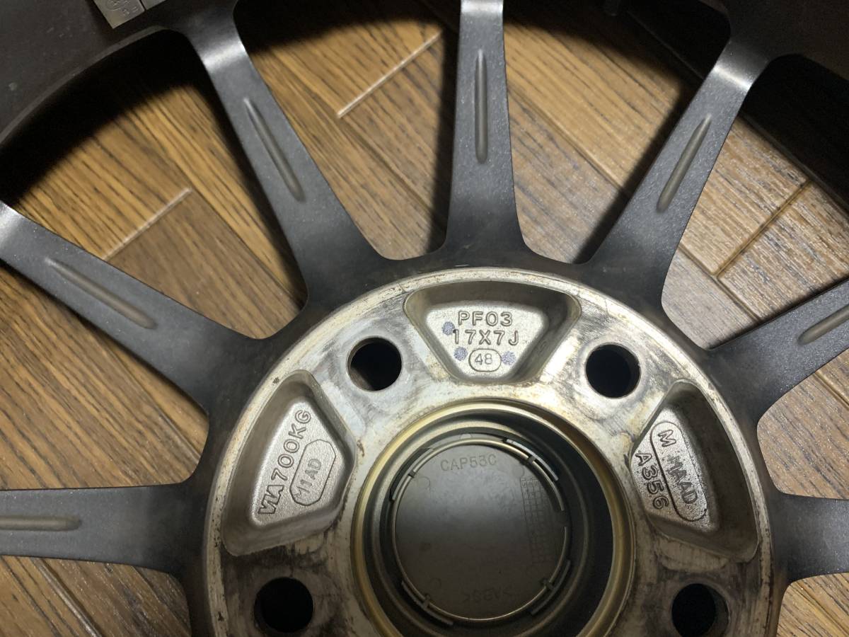 17インチ STI 17×7J ENKEI 純正 | スバル ホイール スバル純正 5H 4本 