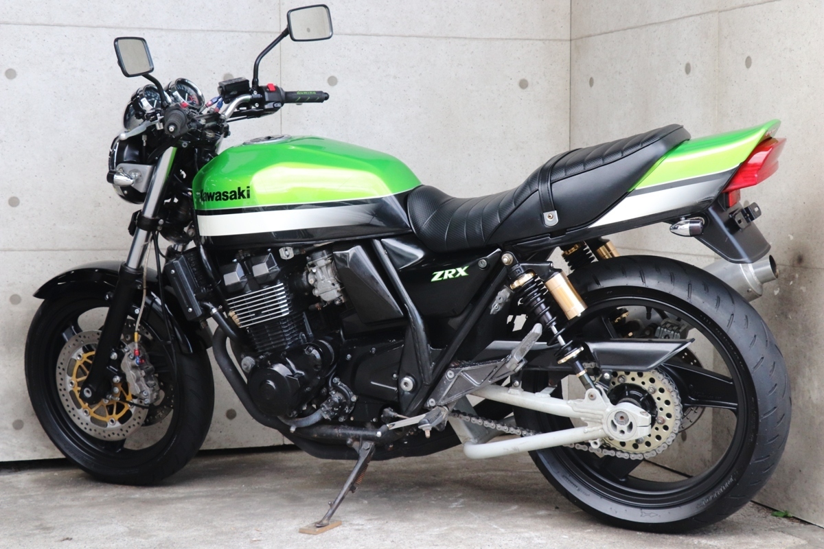 ZRX(ZR400-E9) この年式しかない 希少カラー ❗ 破滅的な キャンディライム