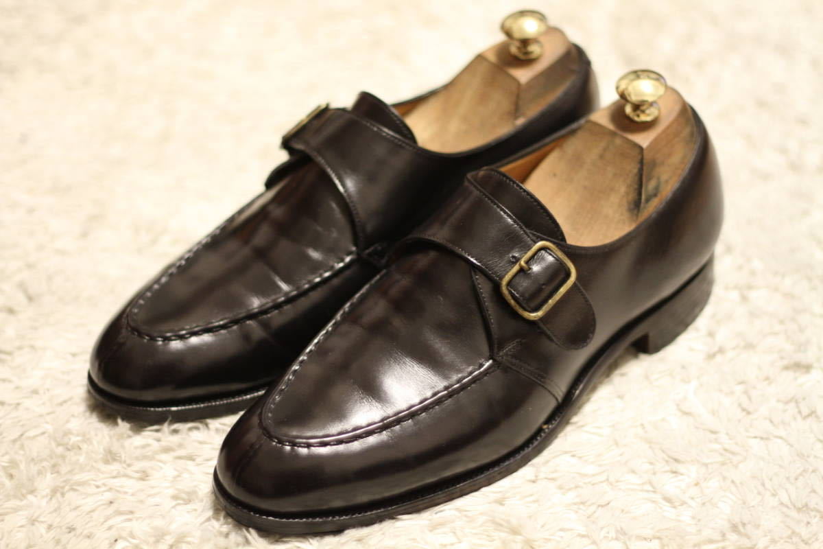 美品】Edward Greenシングルモンク エドワードグリーン EDWARD GREEN