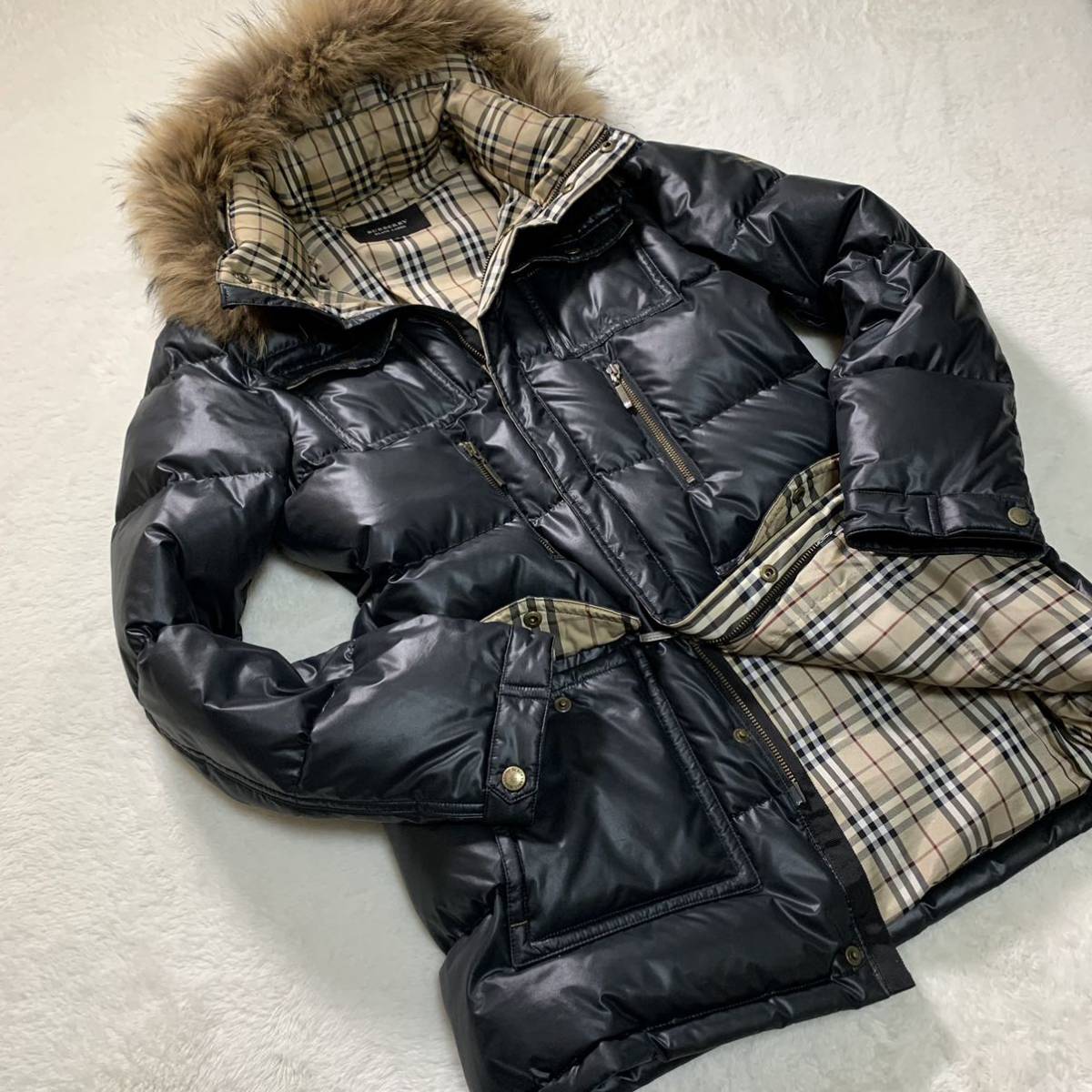 バーバリーブラックレーベル BURBERRY ノバチェック BLACK LABEL 