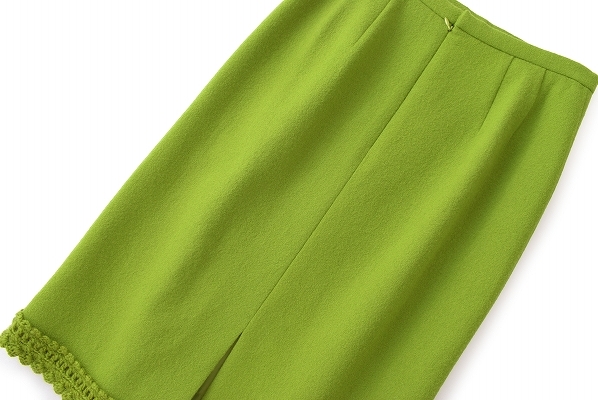 美品☆厳選☆ユキトリイ3.5万☆38size/ミセス9号☆スカートJ084