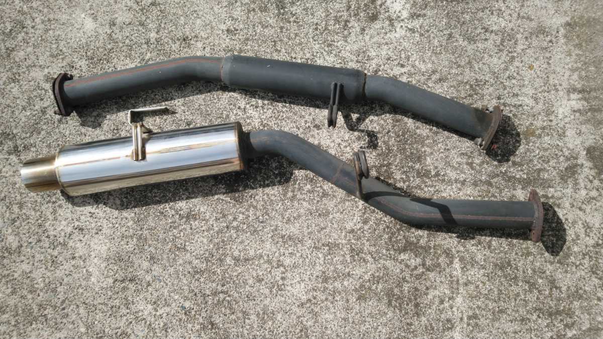 正規品，人気】 AE86 デフ下砲弾マフラー メイン60パイ