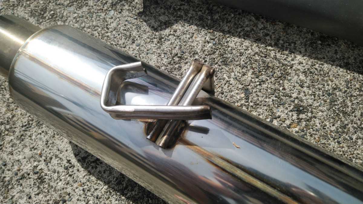 正規品，人気】 AE86 デフ下砲弾マフラー メイン60パイ
