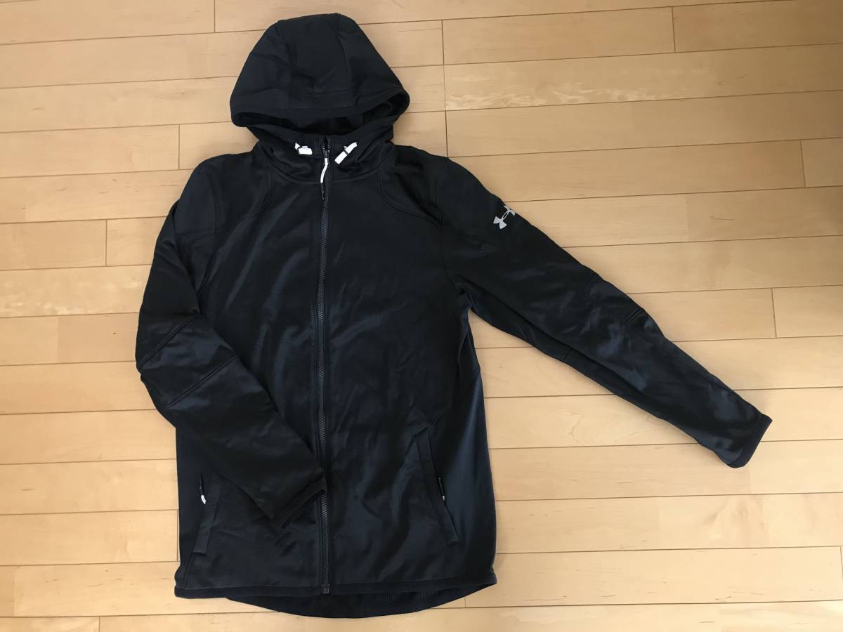 アンダーアーマー セットアップ フルジップフードジャケット＆ロングパンツ　MD_2