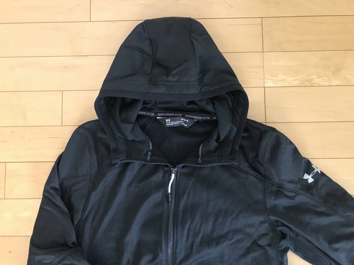 アンダーアーマー セットアップ フルジップフードジャケット＆ロングパンツ　MD_3