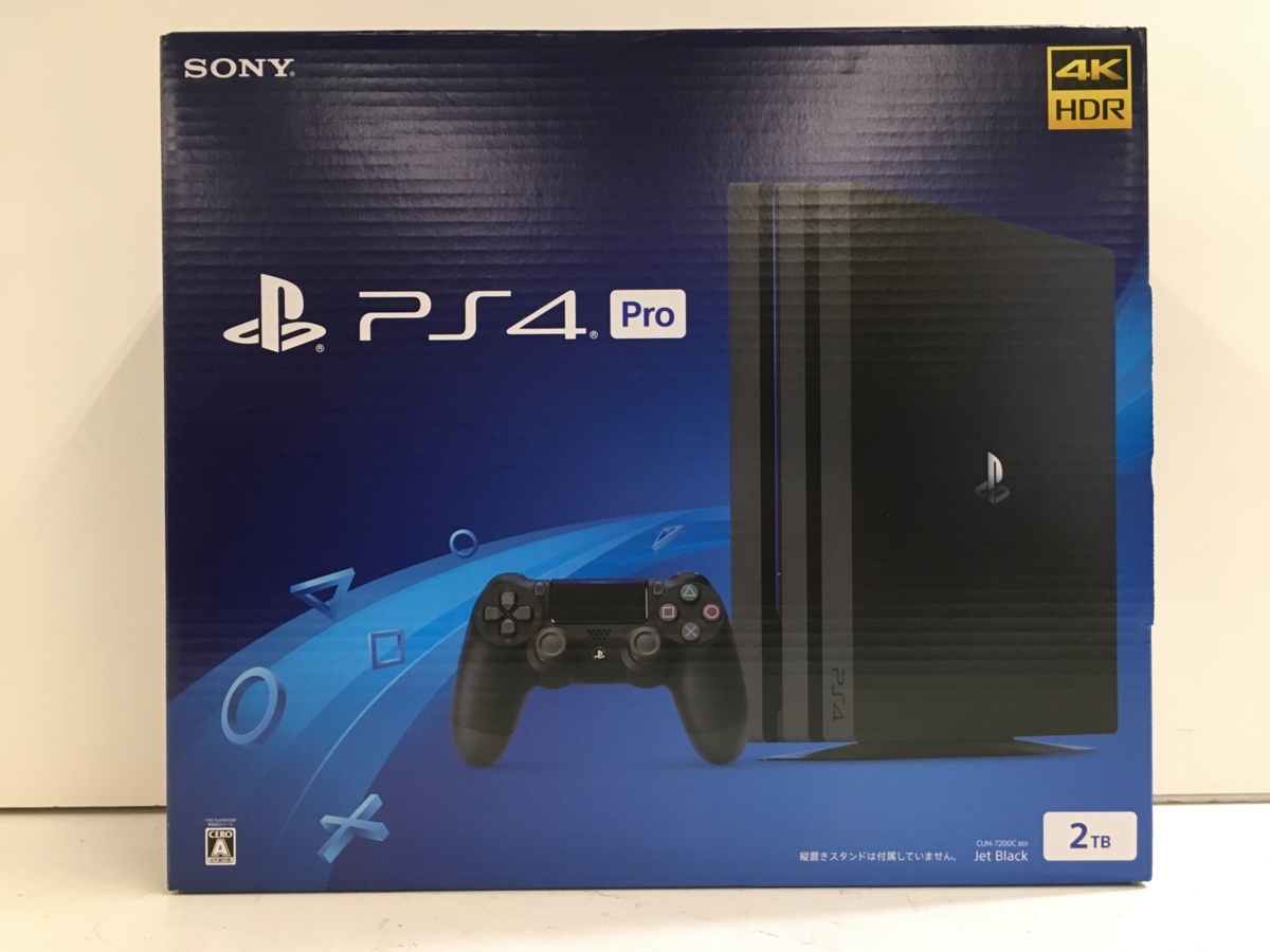 SONY PS4 プレイステーション4 Pro 2TB CUH-7200C B01 ジェット 