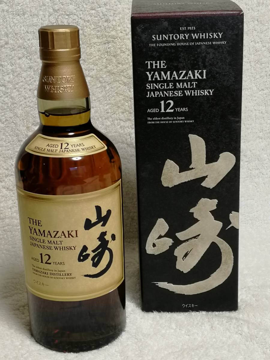 【お買い得，得価】 サントリー山崎１２年 ７００ml 未開栓 箱あり マイレージ付(日本)｜売買されたオークション情報、yahooの商品情報をアーカイブ公開 - オークファン 日本