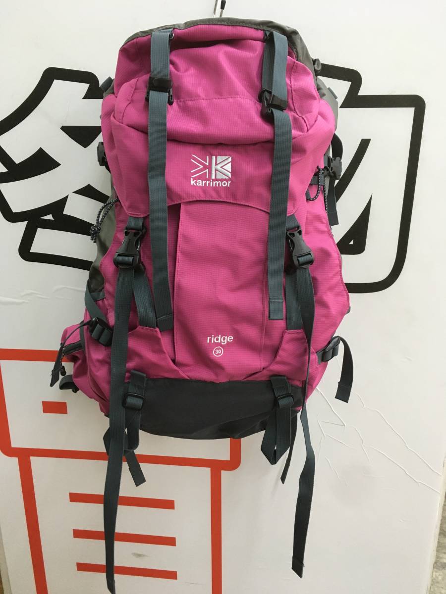 1円 美品 karrimor カリマー ridge 30 リッジ バックパック 1円 美品 karrimor カリマー ridge 30 リッジ バックパック