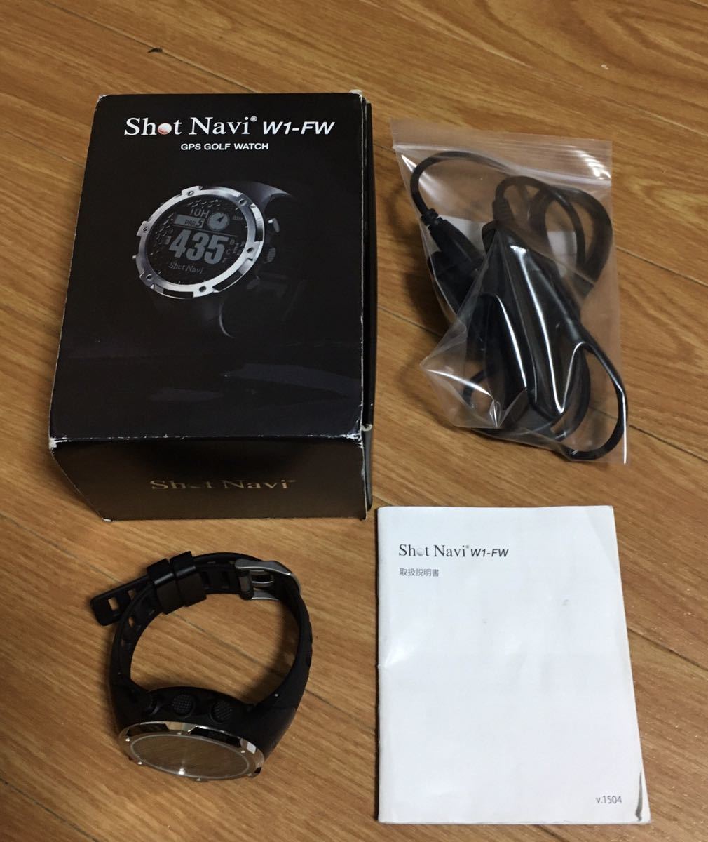Shot Navi W1-FW ショットナビ 【中古美品】