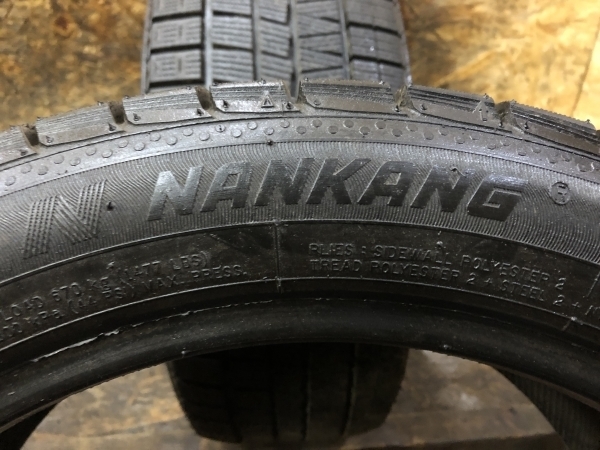 走行短め NANKANG ナンカン CORSAFA 225/45R17 17インチ スタッドレス