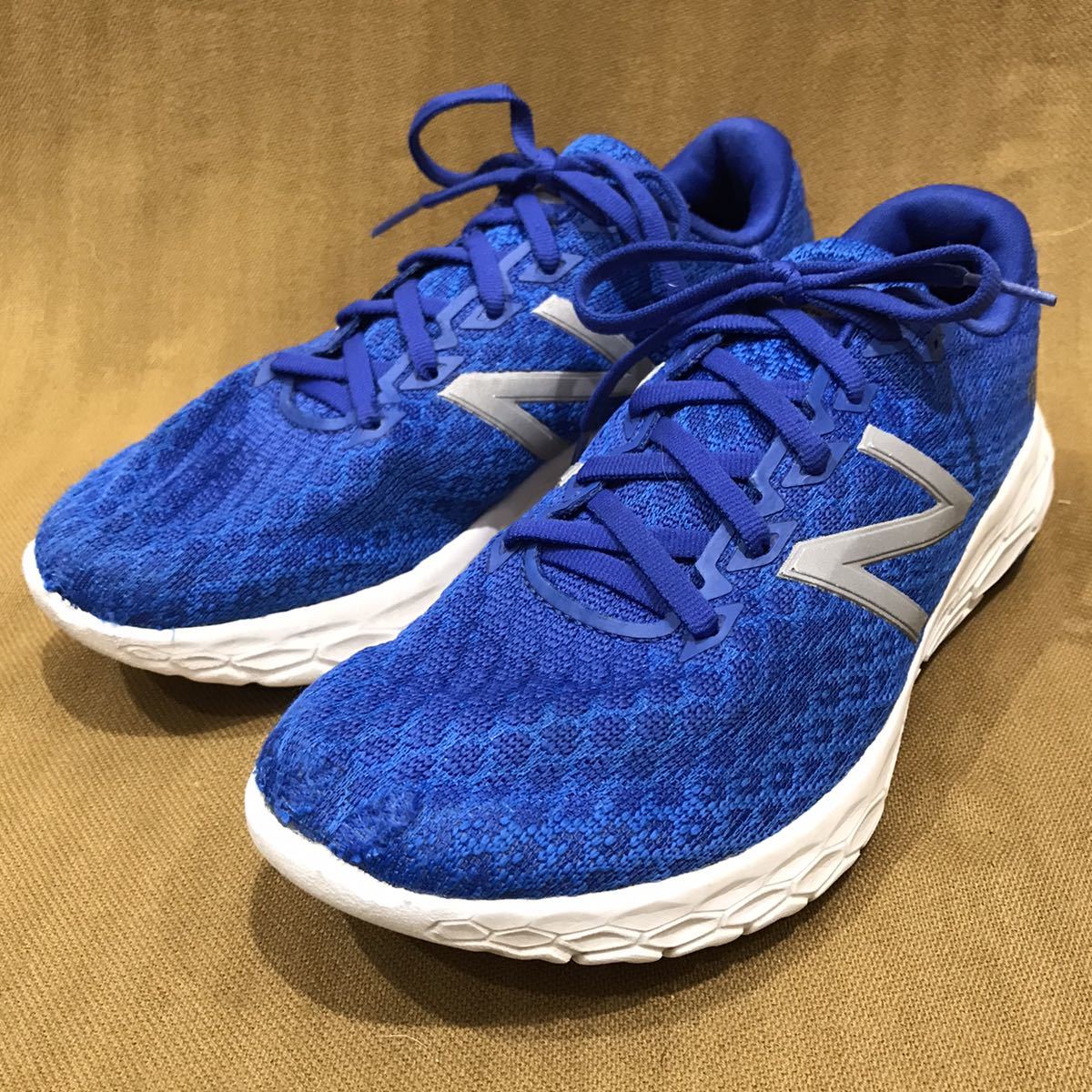 New Balance ニューバランス Fresh Foam フレッシュフォーム ランニングシューズ ブルー 25cm ベトナム製 ゴーゴー古着多摩平店2121 25 0cm 売買されたオークション情報 Yahooの商品情報をアーカイブ公開 オークファン Aucfan Com