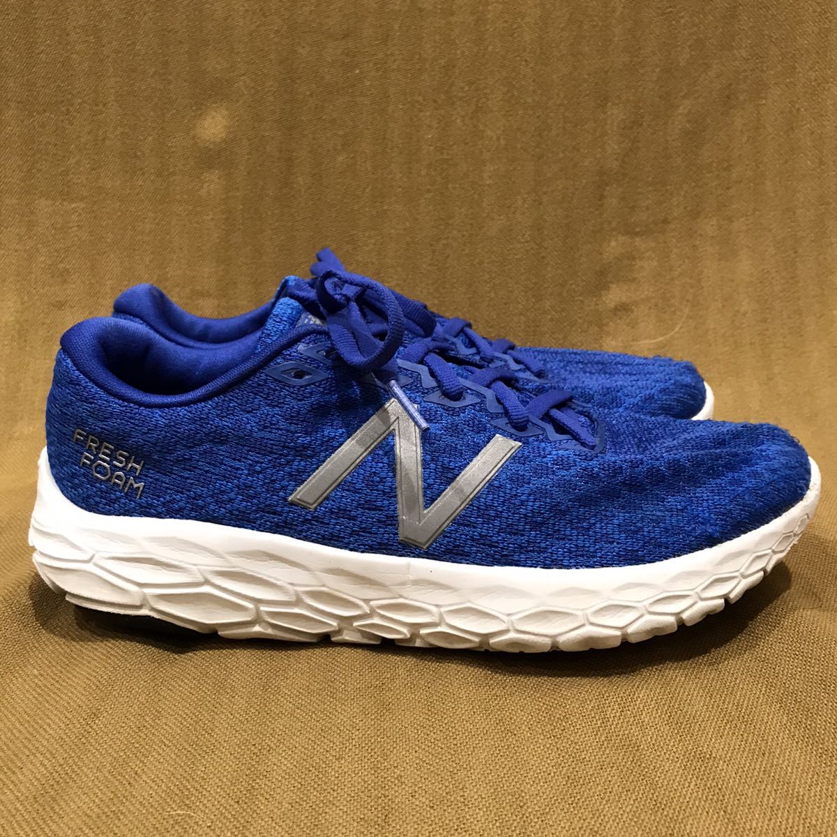 New Balance ニューバランス Fresh Foam フレッシュフォーム ランニングシューズ ブルー 25cm ベトナム製 ゴーゴー古着多摩平店2121 25 0cm 売買されたオークション情報 Yahooの商品情報をアーカイブ公開 オークファン Aucfan Com