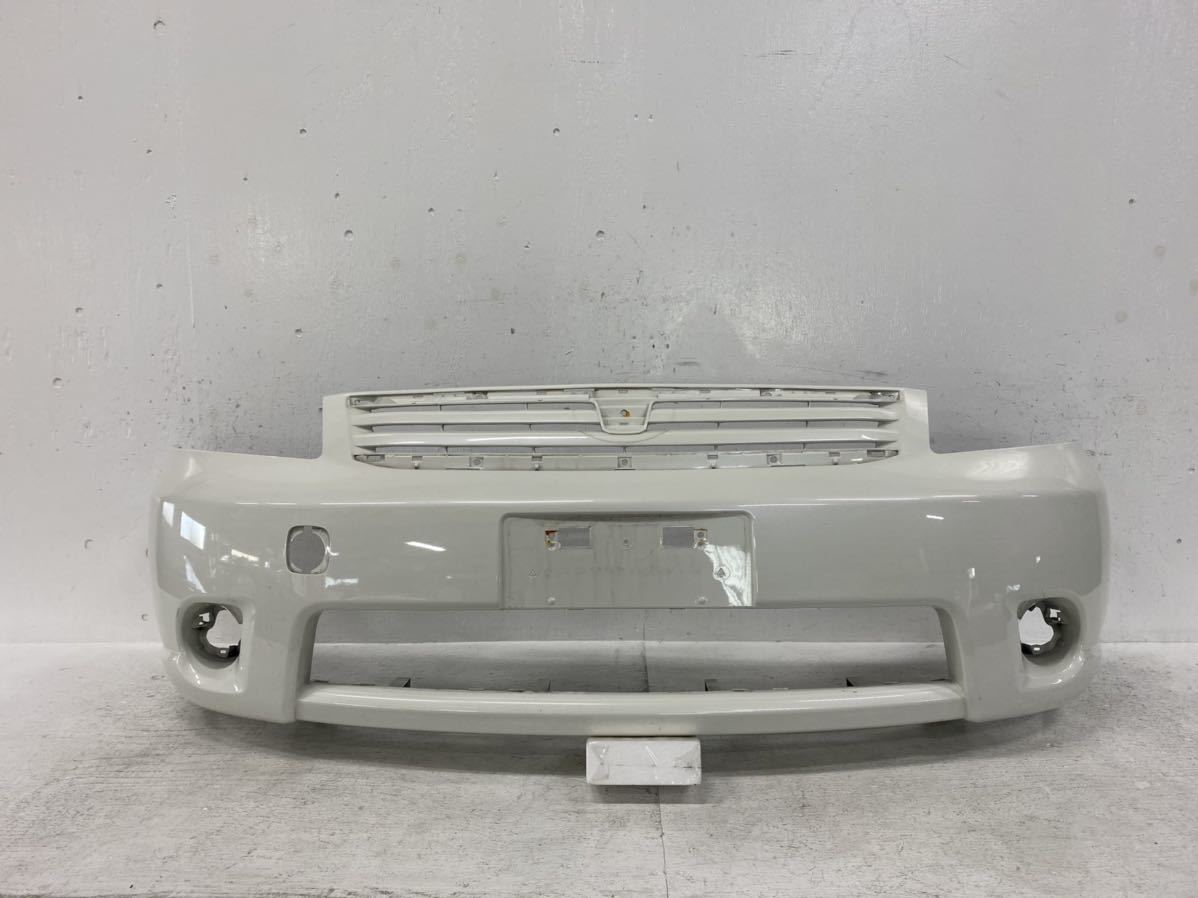 凹なし】ラウム NCZ20 純正 フロントバンパー 52119-46090 パール