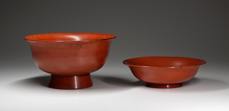 時代 蓋付 e1879B 根来碗 木製 根来塗 | 煮物碗 口径13cm 1客