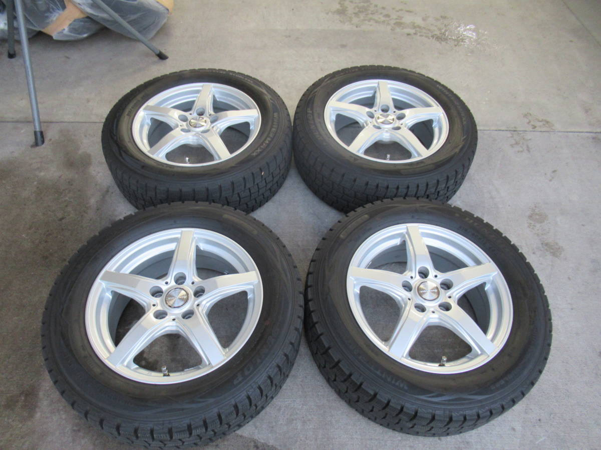 クラウン HV 210 スタッドレスタイヤ＆ホイール 4本セット 215/60R16 