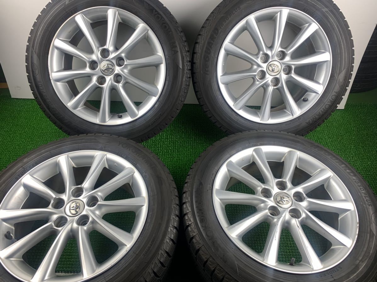 送料無料215/60R17】トヨタ純正 エスティマ純正 ヨコハマ ICE GUARD