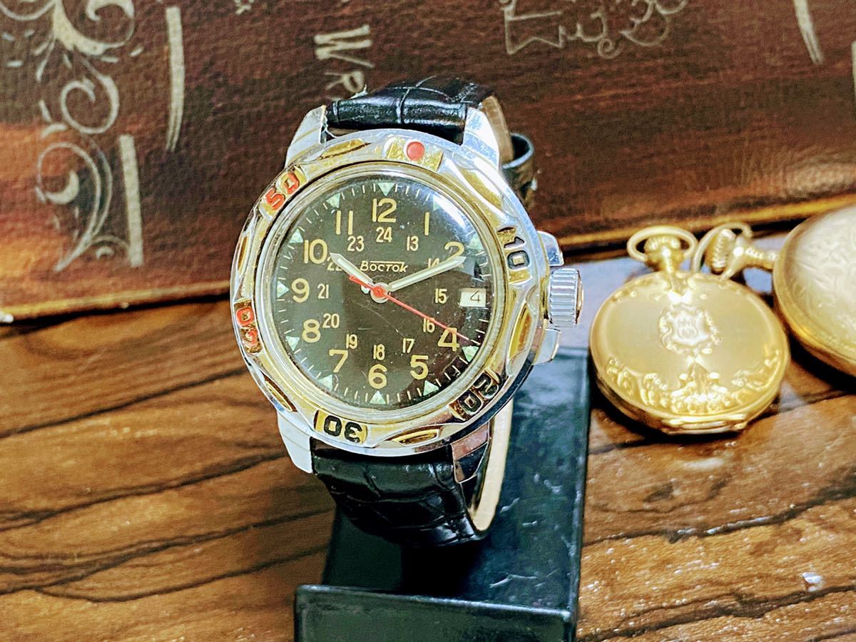 【美品】ポレオット ソビエト アンティーク 腕時計 1970年代 手巻き メンズ 美品】ポレオット ソビエト アンティーク 腕時計 1970年代 手巻き