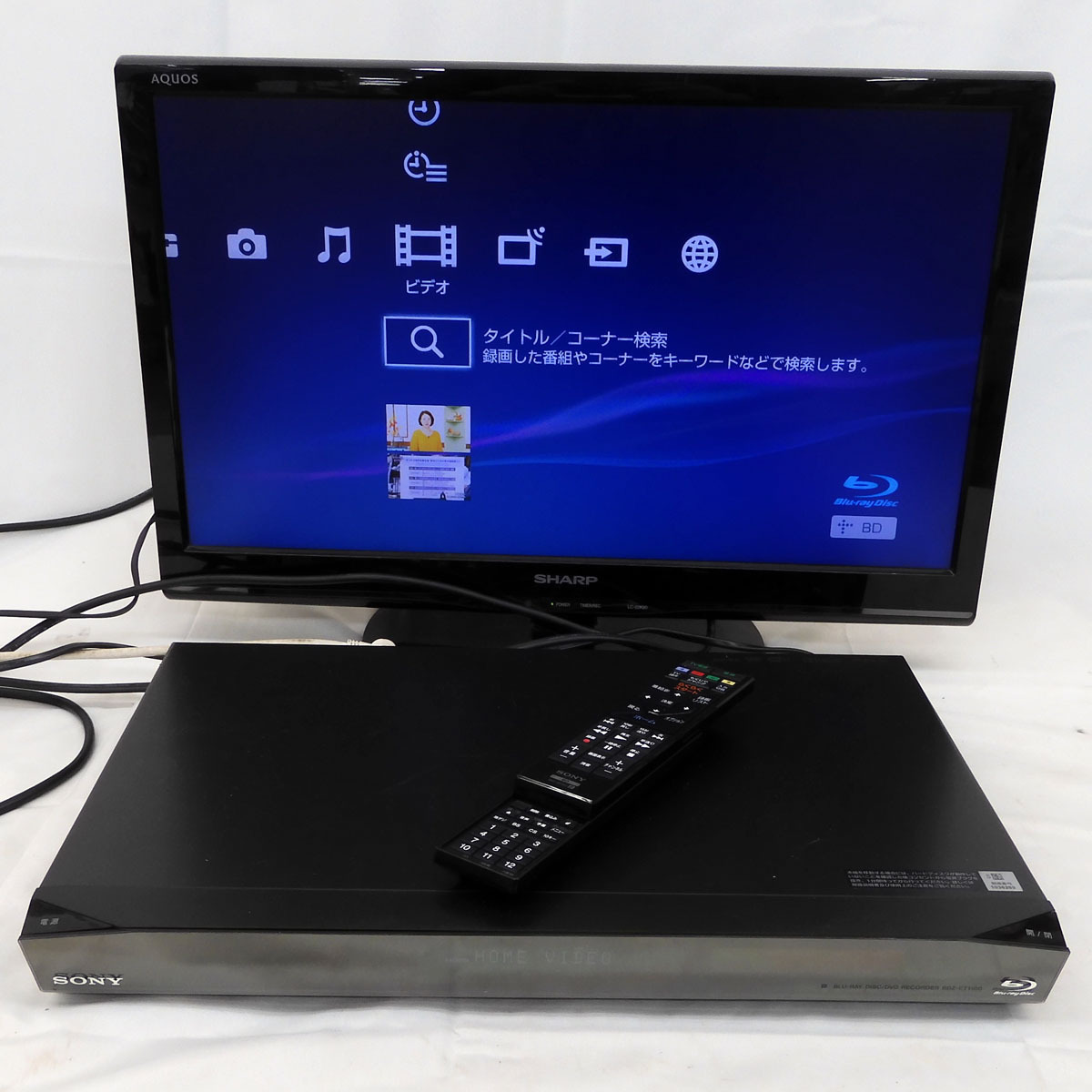 ソニー ブルーレイディスクレコーダー ブルーレイレコーダー SONY 主な