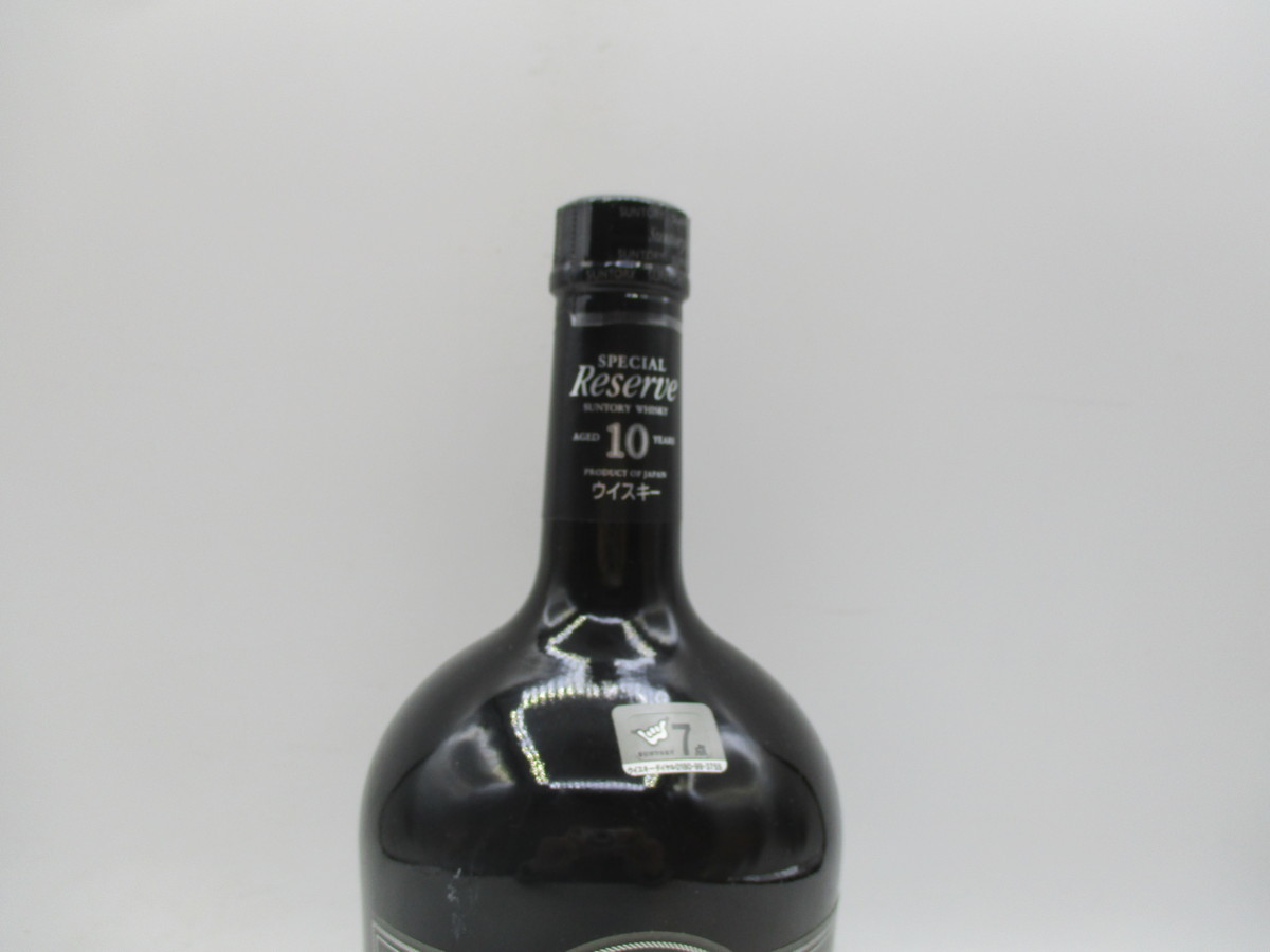【同梱OK商品】SUNTORY WHISKY RESERVE 10年 サントリー ウイスキー スペシャル リザーブ 国産 750ml 43％ 未開封 古酒 F81092 10年 サントリー Suntory SPECIAL WM03 10年ウイスキー