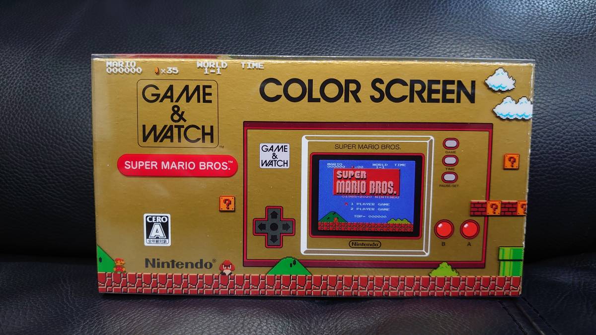 新品・未開封品】任天堂 ゲーム&ウオッチ スーパーマリオブラザーズ 新