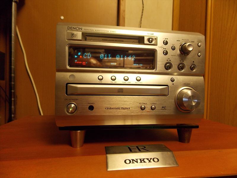 動作確認済】美品✨ DENON D-MA3 ミニコンポ CD MD 高音質 DENON D-MA3 動作良好 即決DENON高音質 CD⁄MDコンポ