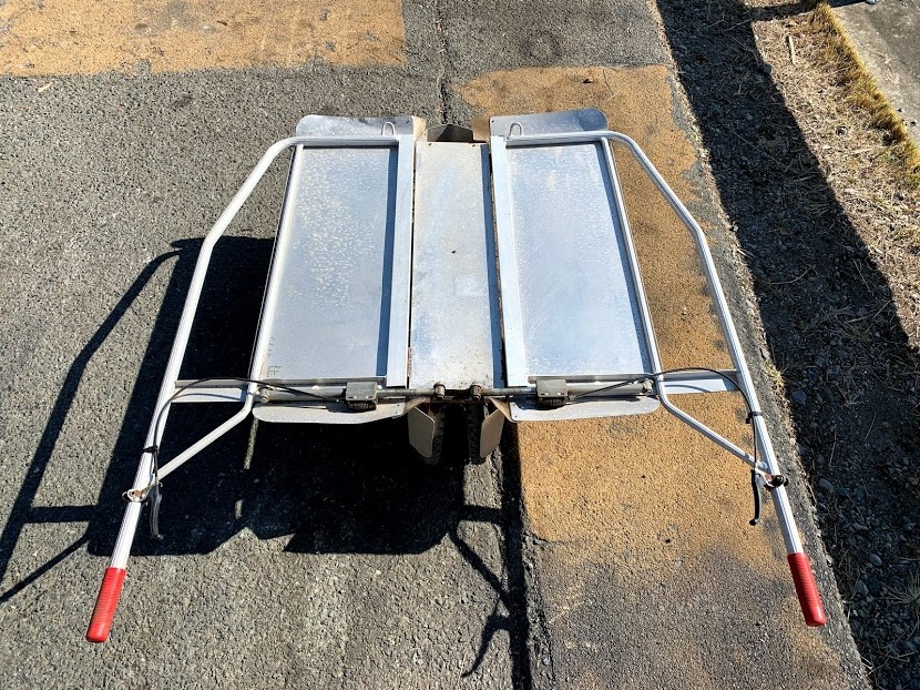 正規品，新品 落合 LC-1型 茶袋台車 OCHIAI 折り畳み式 積載荷重 60kg以下 アルミ製 茶袋 運搬 台車 品 静岡県湖西市発(農業機械)｜売買されたオークション情報、yahooの商品情報をアーカイブ公開 - オークファ その他