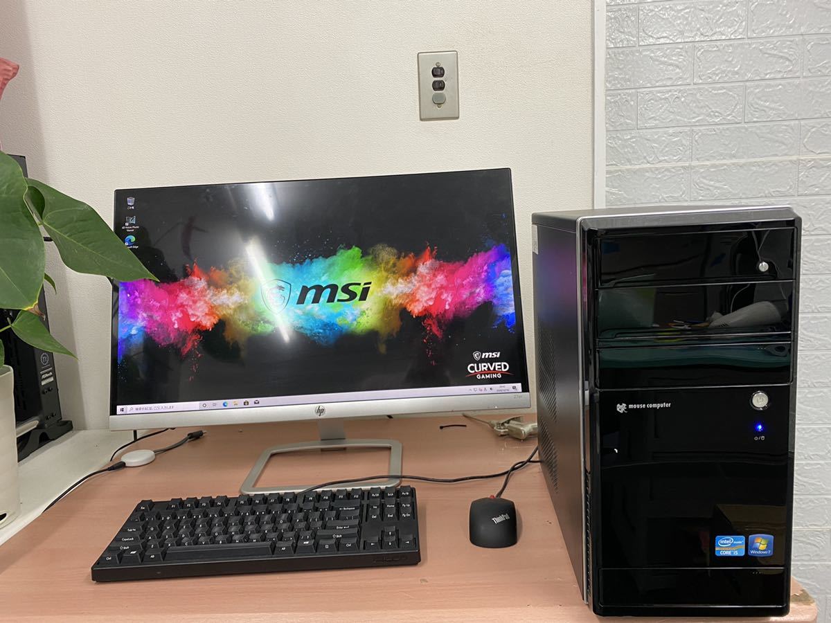 Core i5 Intel 激安ゲーミングPC Core-i5 GTX1050 メモリ8G SSD128G 極 