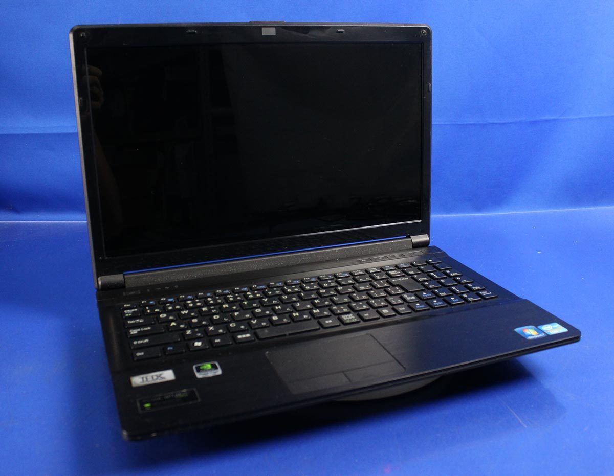 UNITCOM ジャンクノートパソコン i7第3世代 500GB 8GB ジャンク品 