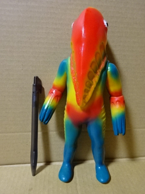 ブルマァク メトロン星人 ウルトラセブン ソフビ ブルマァクの怪獣