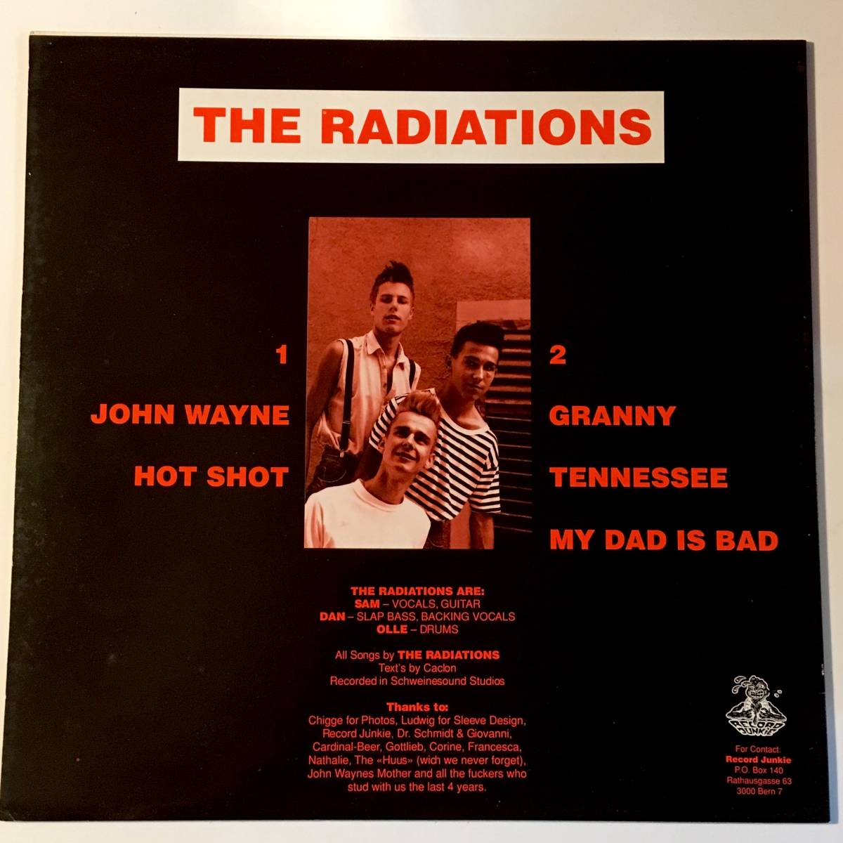 レコード THE RADIATIONS サイコビリー ロカビリー ネオロカ