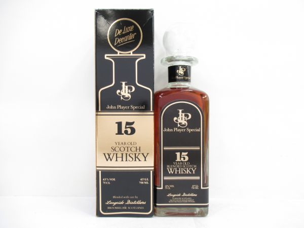 人気セール，HOT 古酒 JPS John Player Special ジョン プレイヤー スペシャル 15年 SCOTCH WHISKY スコッチ ウイスキー 750ml 43% 箱 未開栓 T15853G-S(スコッチ)｜売買されたオークション情報、yahooの商品情報をアーカイブ公 スコッチ