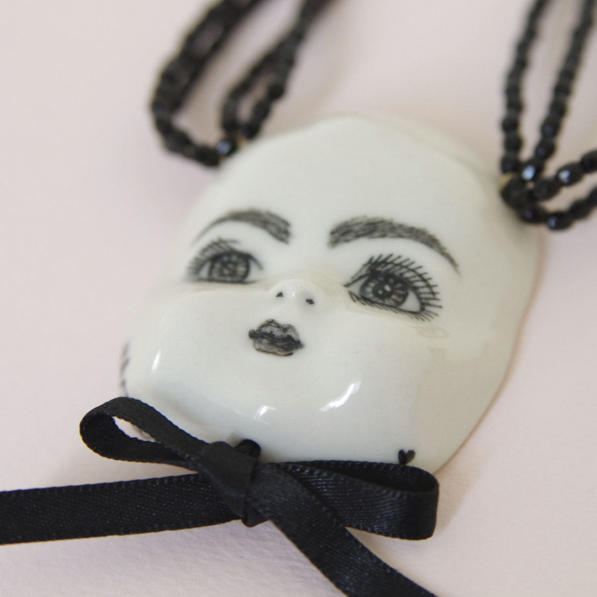 未使用】AHCAHCUM.muchacha あちゃちゅむ ムチャチャ capi 陶器の顔 