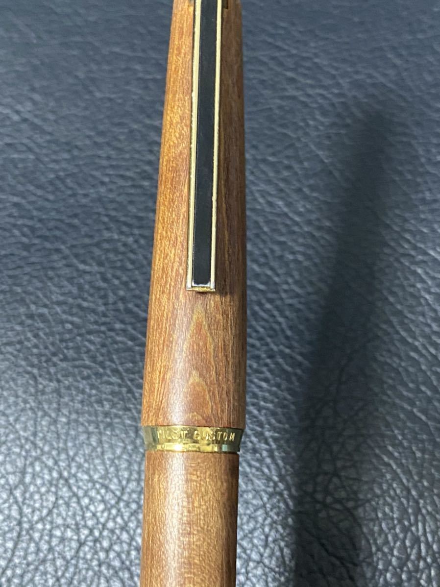 PILOT パイロット 万年筆 カスタム 18K 750 M 蝕刻 ヴィンテージ