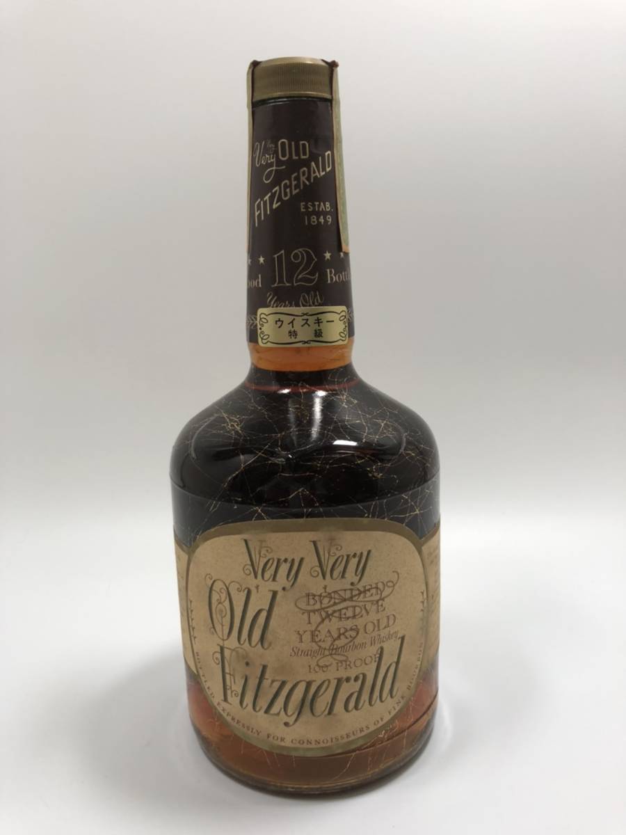 未開栓】Very Very Old Fitzgerald 12年 100 PROOF ベリーベリー