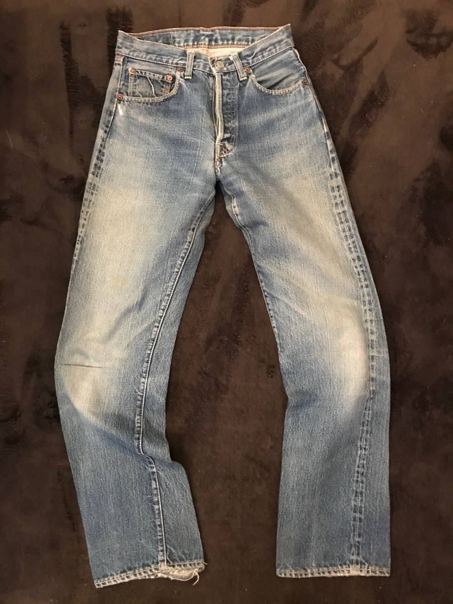 ★特価★LEVI'S 501 Sタイプ 60’s BIG E 前期？ 足長R ボタン裏6 赤耳 66 ／紙パッチ XX 大戦 リーバイス ビッグE ビンテージ 502 505