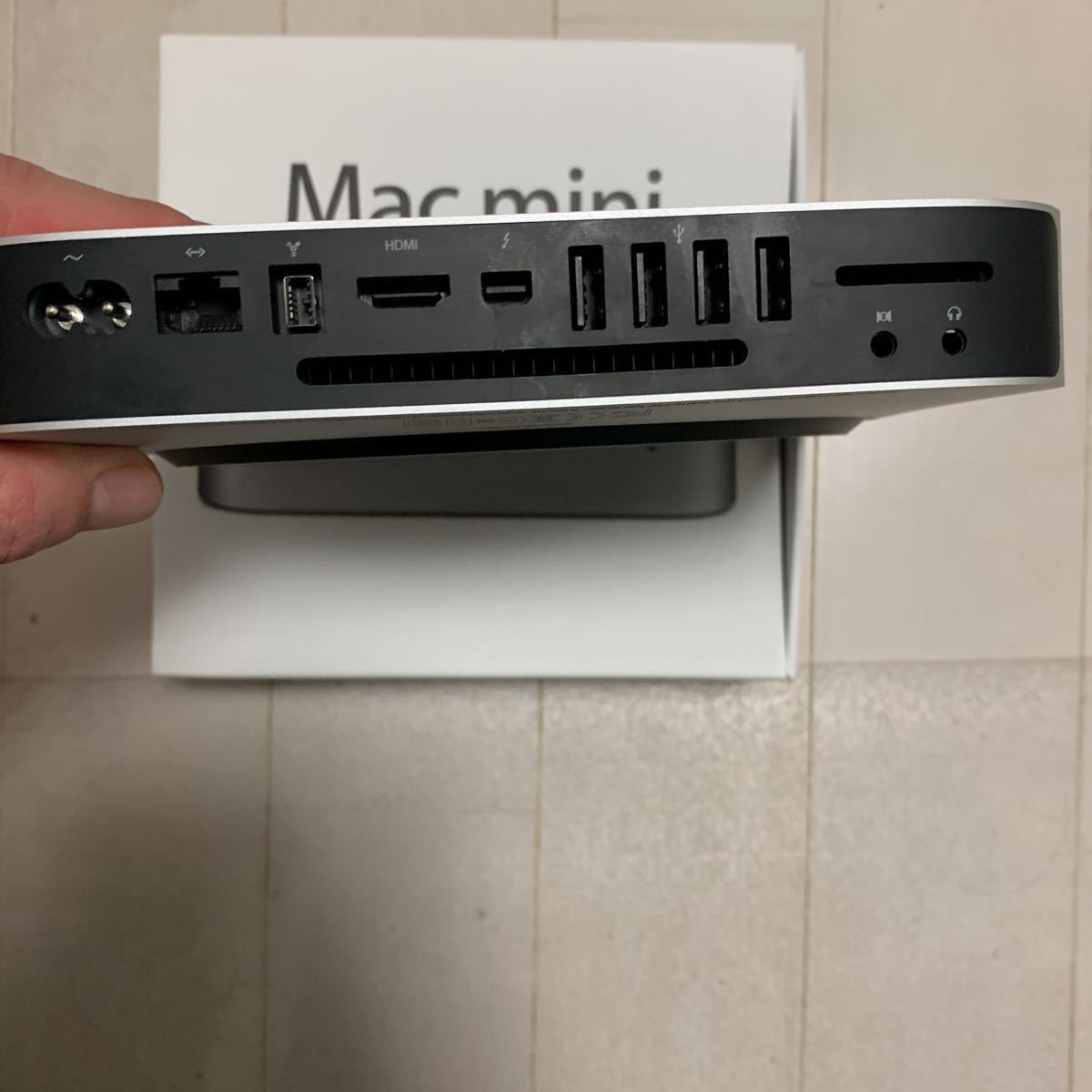 APPLE Mac mini Late2012 (SSD256GB換装、メモリ16GBへ増設）Core i5