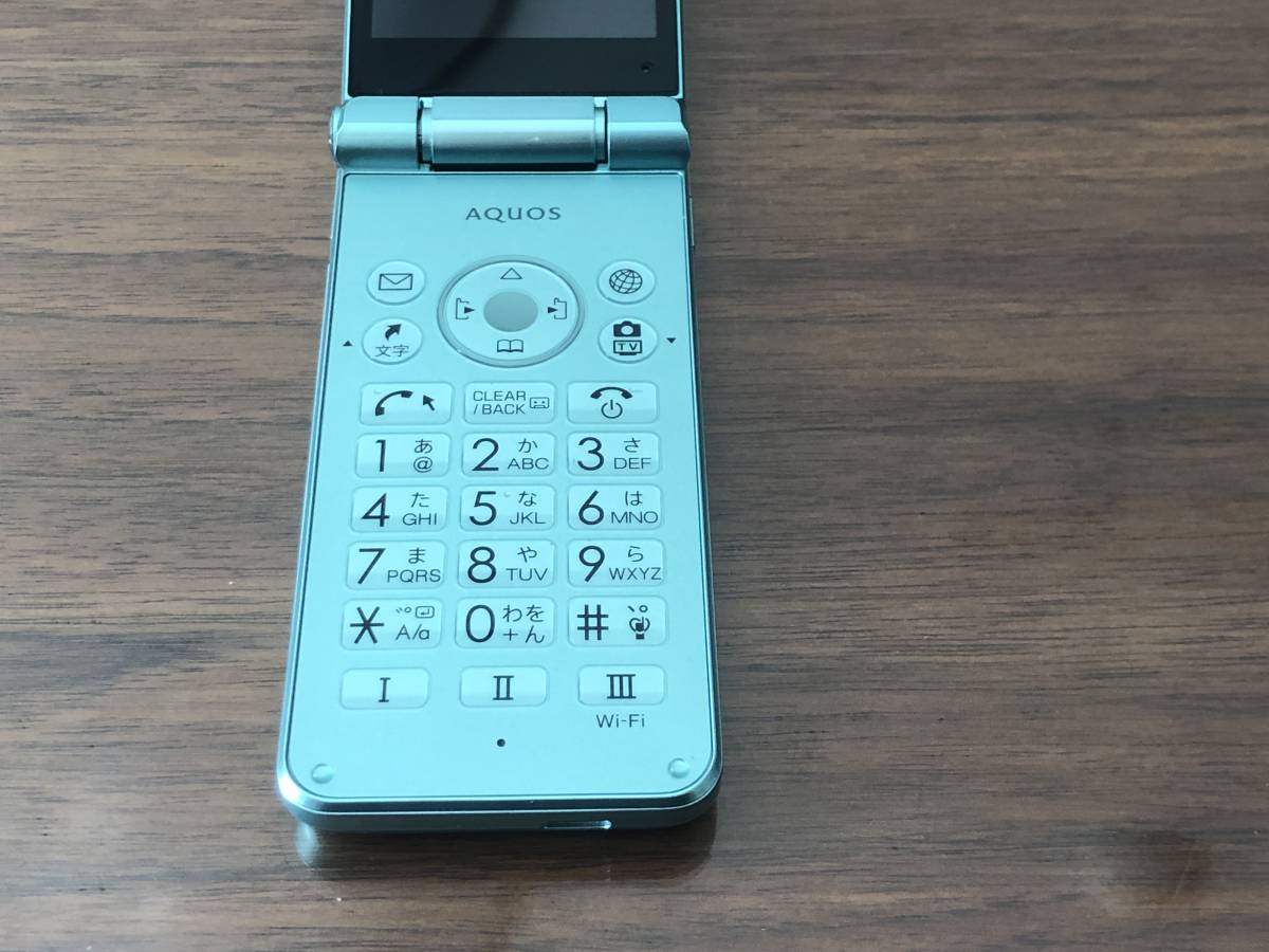 人気セール ソフトバンク ガラケー AQUOSケータイ2 601SH ライト 
