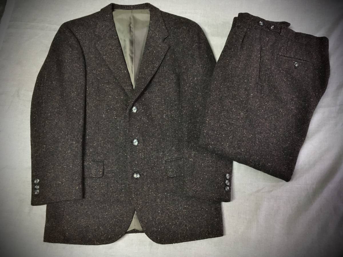 希少 極上品 80年代当時物 旧VAN Kent IN TRADITION ツーピーススーツ ヴァンヂャケット アイビー トラッド プレッピー レナウン ケント