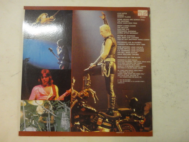 レア コレクター盤 LP Judas Priest - METAL SURVIVOR UK 1984 TBS 